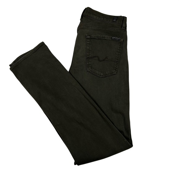 7 For All Mankind Other - 7 For All Mankind Slimmy Jeans Mens 32 Olive Green Luxe Performance Slim Fit